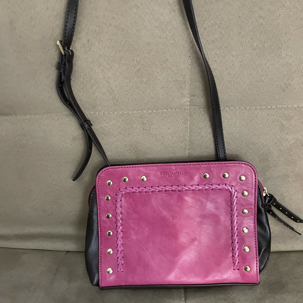 Tignanello Leather crossbody purse